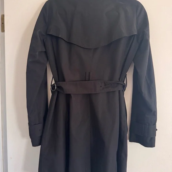 Burberry London - Black Classic Trench Coat - Picture 10 of 14